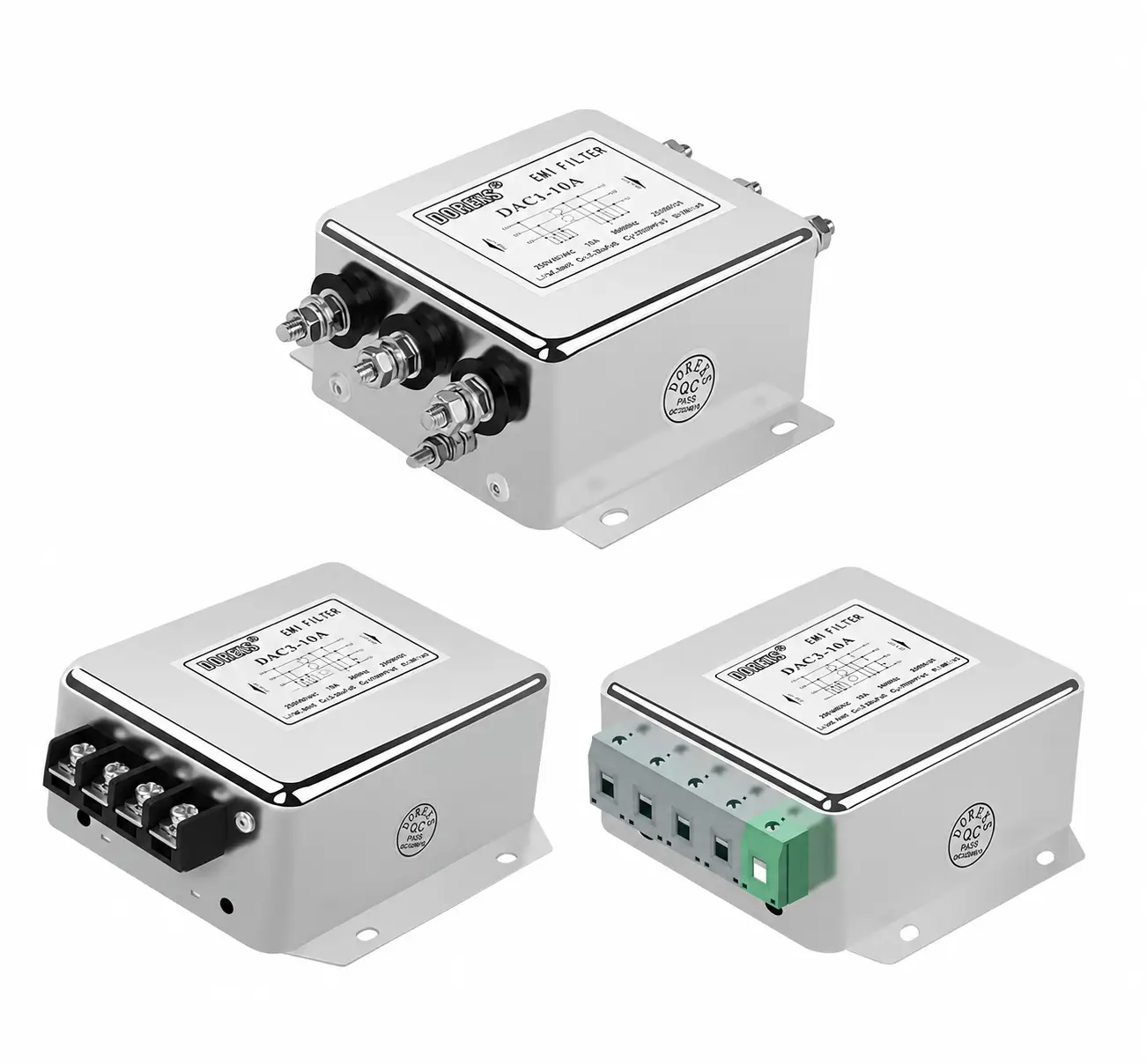 DOREXS THREE PHASE EMI FILTER